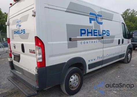 2017 Ram Promaster 2500 High Roof 159 Wb z USA, uszkodzony, nr VIN 3C6TRVDGXHE527271